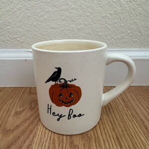 Threshold Halloween Pumpkin Mug - Cream with speckles